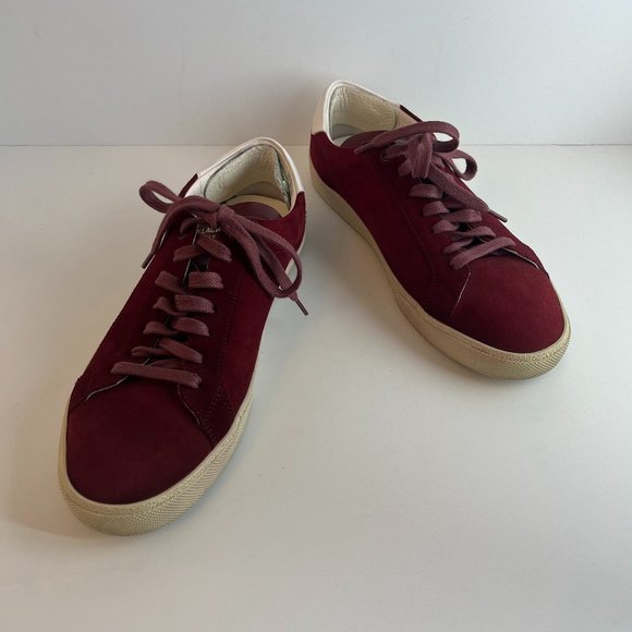 Saint Laurent Suede Low Top Sneakers 41 EU, 8.5 US - Picture 1 of 15